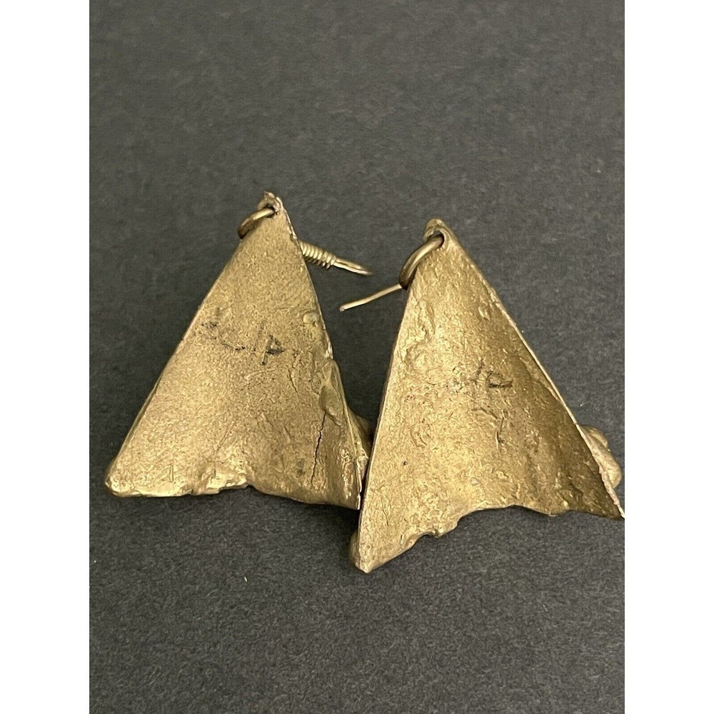 Amethyst Copper Plates Artisan Triangle Handcraft… - image 3